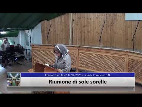 Culto in diretta 12/02/2020 - Riunione di sole sorelle