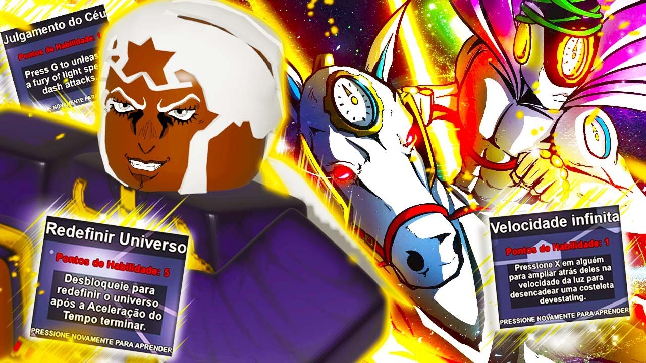 MADE IN HEAVEN!!! DEMOREI 𝗗𝗜𝗔𝗦 PARA CONSEGUIR A EVOLUÇÃO FINAL DO STAND 𝗠𝗔𝗜𝗦 𝗥𝗔𝗥𝗢 DO JOGO!