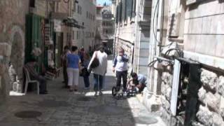 Walking on Via Dolorosa