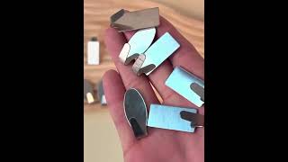 Samolepicí háček – nerez ovál 6 ks