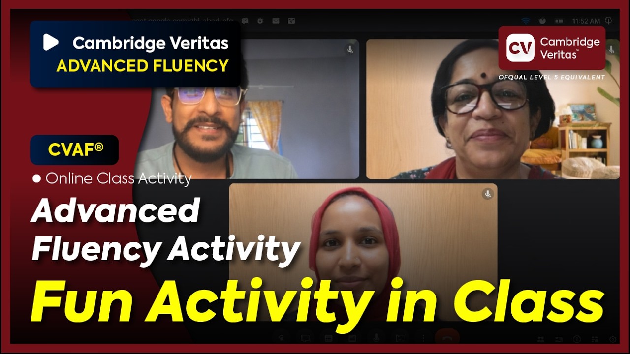 CVDP® Live Class: Speaking Practice and Impact