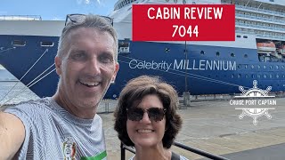 Celebrity Millennium Cabin 7044 Tour | Millennium Class Review