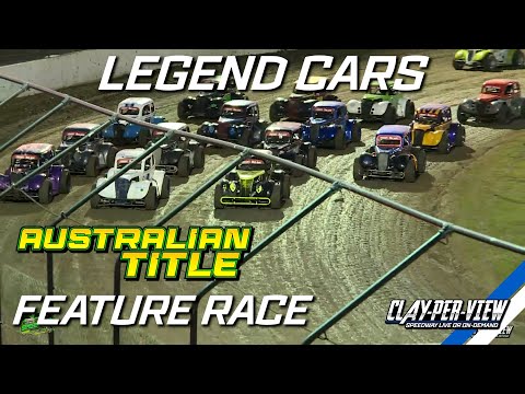 Legend Cars | Australian Title 2023/24 - Lismore - 9th Jun 2024 | Clay-Per-View