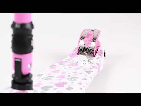 Video de Monopatín Plegable 4 ruedas Swift Corazones