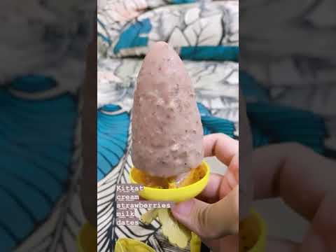 Homemade healthy Ice-cream. #icecream #yummy #homemade