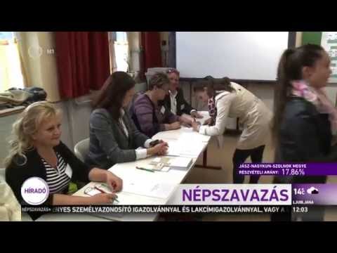 Népszavazás - M1 Híradó 2016-10-02 12:00