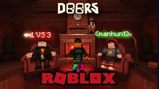 I REMADE Minecraft Manhunt In Roblox Doors #doors #roblox #robloxdoors