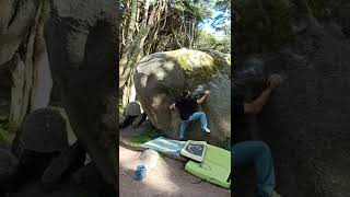 Video thumbnail of Areia Preta, 6b. Sintra