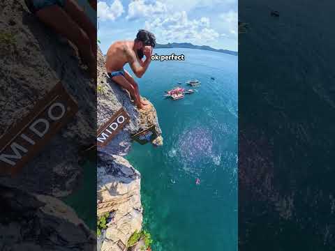 No Way He's Diving From There 😳