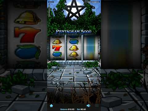 Pentagram 5000 gameka ugu lacagta badan ee 1x bet