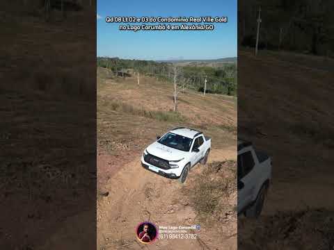 Qd 08 Lt 02 e 03 do Condomínio Real Ville Gold no Lago Corumbá 4 em Alexânia/GO