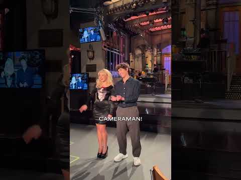 Behind the scenes of Sabrina Carpenter & Marcello Hernandez for Saturday Night Live
