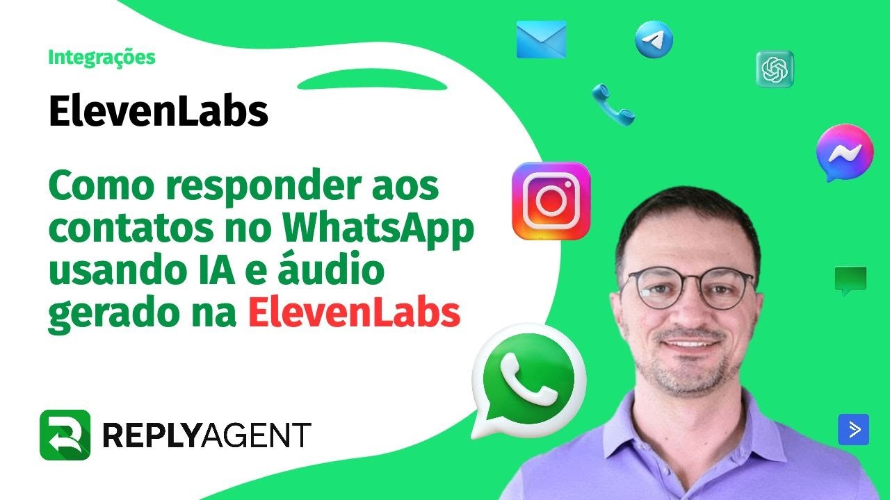 Como responder no WhatsApp usando IA do ChatGPT e áudio gerado na ElevenLabs