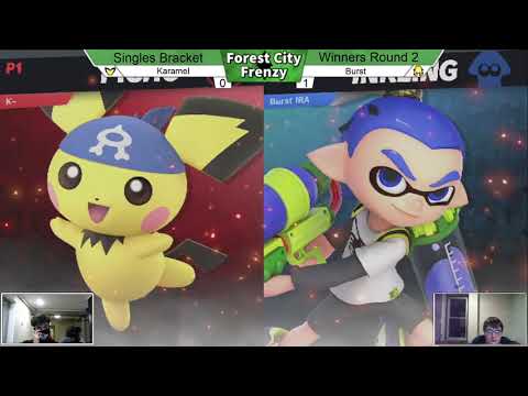 UFCF2 - Winners Round 2 - Karamel (Pichu) vs Burst (Inkling)