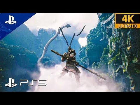 Monkey King Vs Titan Fight Scene - Black Myth Wukong