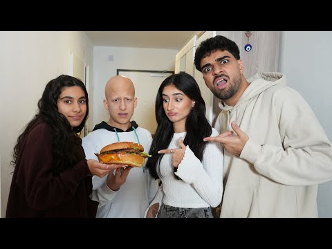 Our adopted brother decides what we (unhealthily) eat for one week.