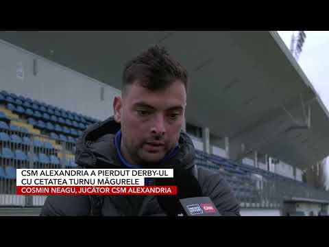 CSM ALEXANDRIA A PIERDUT DERBY-UL CU CETATEA TURNU MĂGURELE
