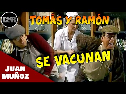 Cruz y Raya - Tomás y Ramón - Se Vacunan | Juan Muñoz Cómico