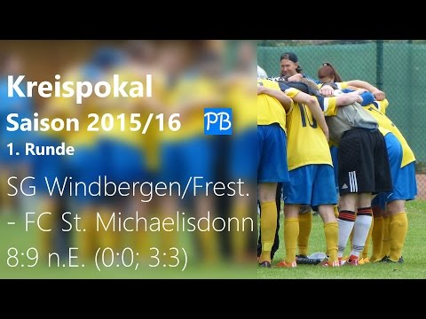 KL West - Kreispokal  SG Windbergen/Frestedt – FC St. Michaelisdonn n.E. 8:9 (0:0, 3:3)