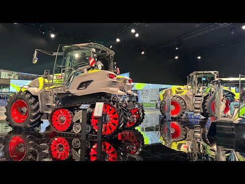 ​ @agritechnica 2025 -Kleiner Messerundgang bei Claas - Claas Axion 9 TT - Jaguar 1200 - Lexion 8800