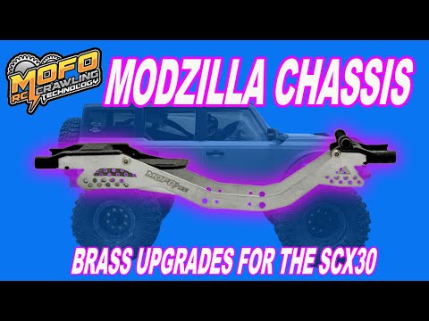 Full MoFo RC Brass Upgrade! SCX30 Bronco Gets MAX Performance with Modzilla, Nanobam & Rockwolf ESC!