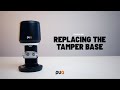 Replacing tamper base thumbnail