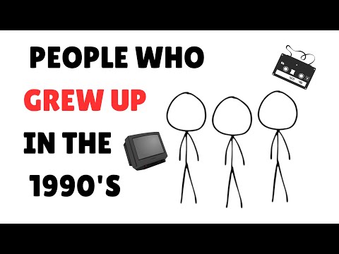 Psychology of People Who Grew Up in the 1990s