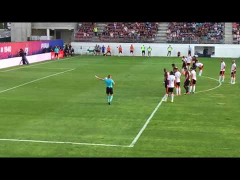 Gol de Pedro León contra el Valencia