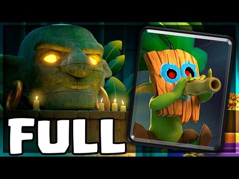 MAXIMIZEI MEU GOBLIN COM DARDO NO CLASH ROYALE?!