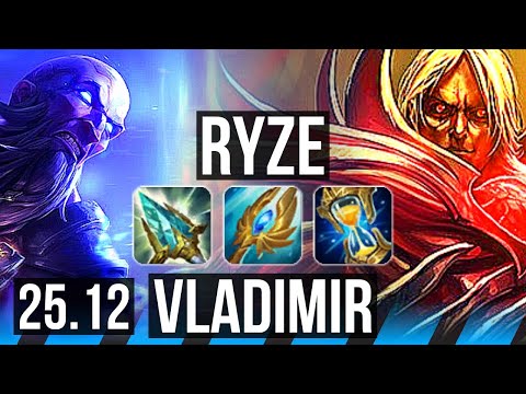 RYZE vs VLADIMIR (MID) | EUW Challenger | 25.12