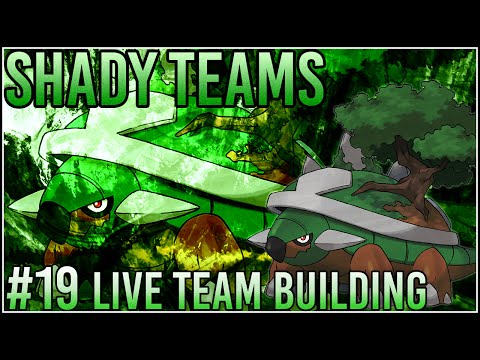 Shady Teams - Pokemon Omega Ruby/Alpha Sapphire [ORAS] Live Team Building "TurtlePowa!"
