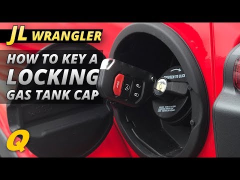 How to Key the Lock Cylinder for a Jeep Wrangler JL Mopar Locking Gas Cap