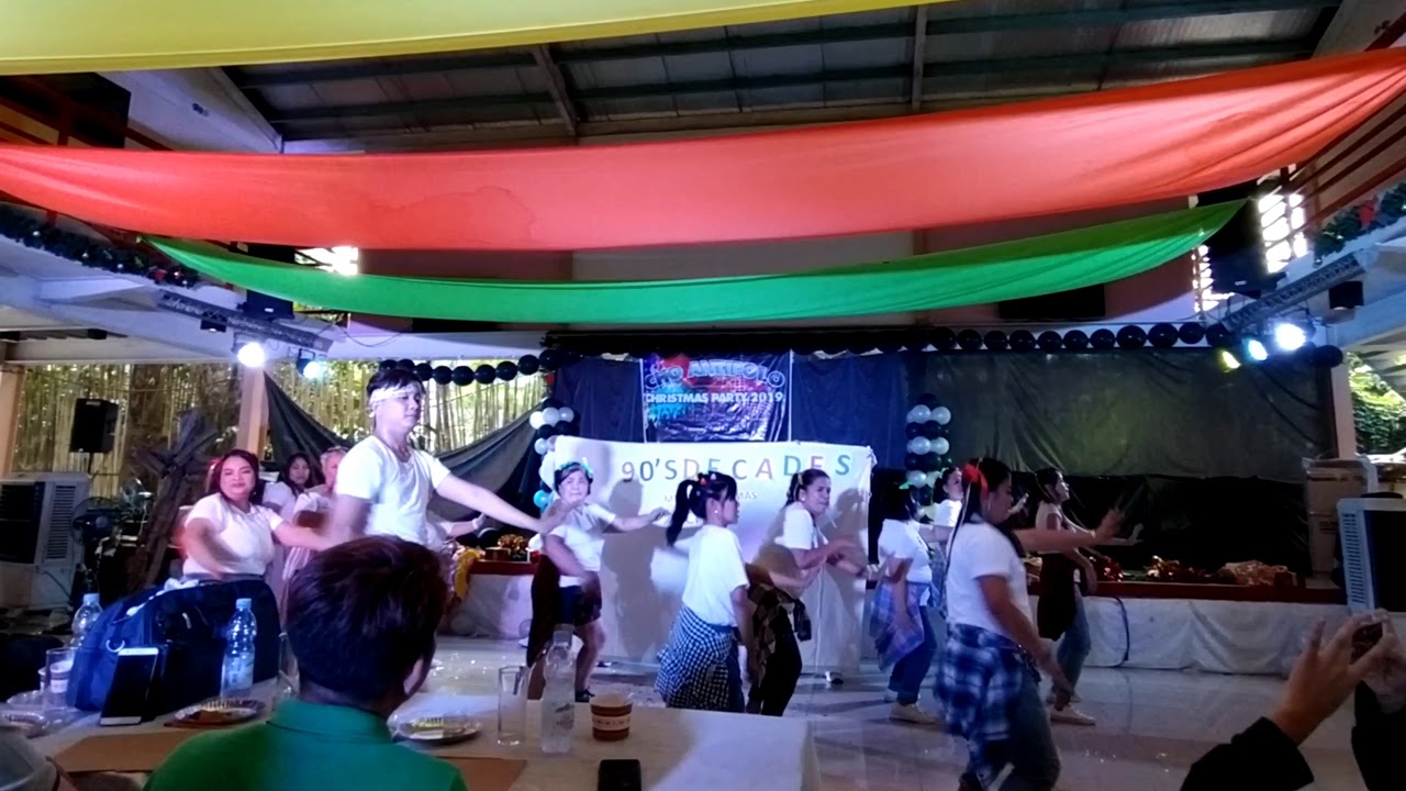 90s Hits Dance Performance for Antipolo City Health Office Christmas Party