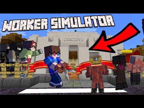 Diventare imprenditore! Simulatore di lavoratori Minecraft