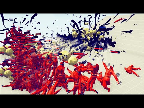 RAPID RANGED UNITS TRYING TO STOP THE DARK PEASANT | TABS - Totally Accurate Battle Simulator