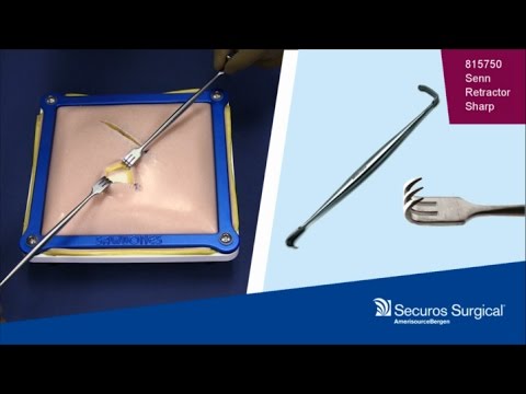 Securos Surgical - Instrumentation:  Senn Retractor