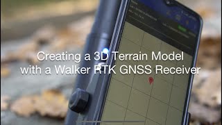Компактний двочастотний GNSS приймач Walker RTK