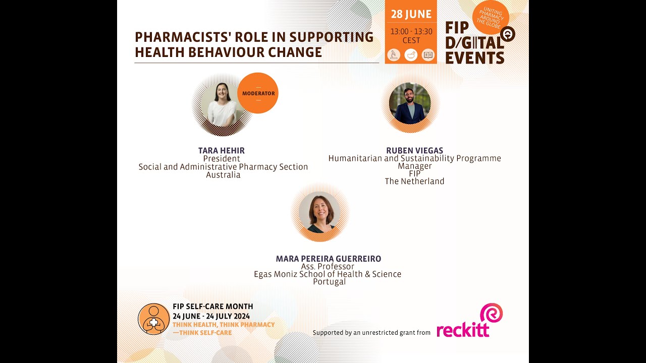 Pharmacists' role in supporting health behaviour change