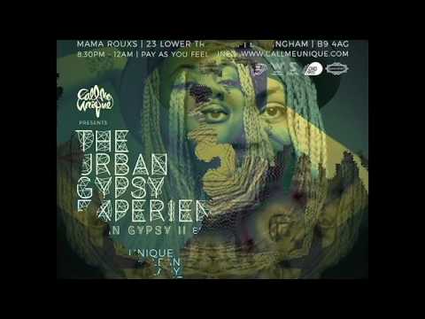 THE URBAN GYPSY EXPERIENCE - promo flyer