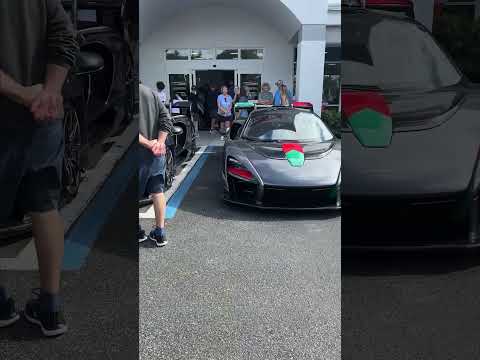 Not only is this the first senna I’ve seen in person but there was 2 of them