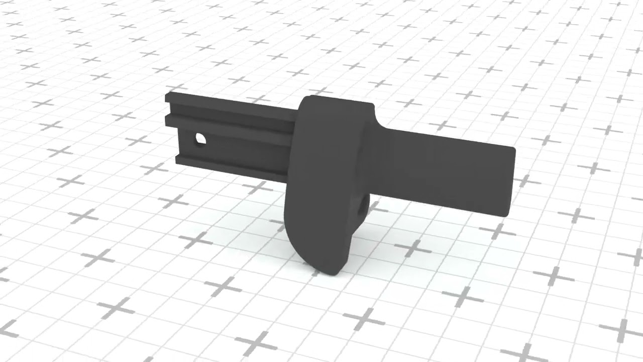 Toyota Auris Parcel Shelf Hook COFAP 01465 3D Print Model