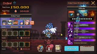 Stage 9-12 Ordeal Artificial Omnipotence March 2026 克魯賽德戰記 크루세이더퀘스트 Crusaders Quest