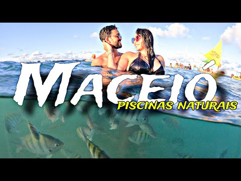 Conheça as PISCINAS naturais de Pajuçara MACEIÓ ALAGOAS