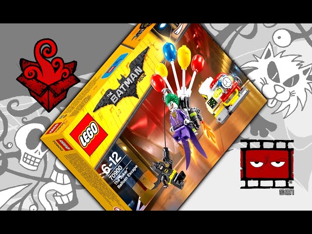 Vídeo relacionado con LEGO Super Héroes - Globos de Fuga de The Joker (70900)