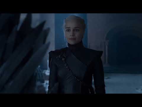 Daenerys walks for the throne