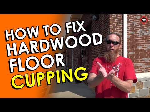 Hardwood Floor Cupping | Your Crawl Space May Be the Problem | Crawl Space DIY