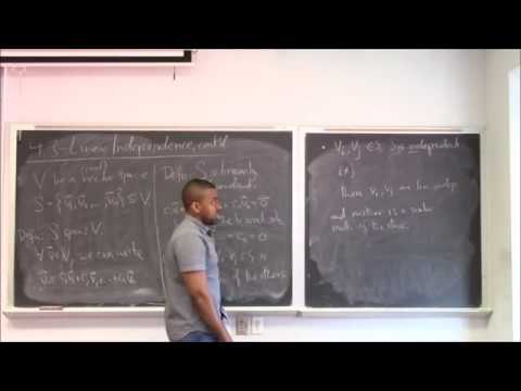 Math 346 Lecture 10 - Bases and Coordinates