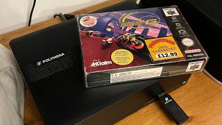 Extreme G racing Polymega and Analogue 3D N64 gameplay. 