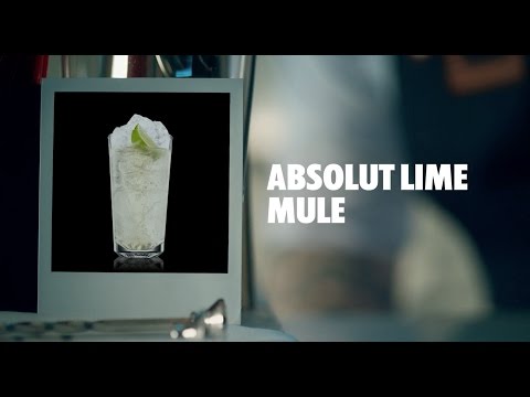ABSOLUT LIME MULE DRINK RECIPE - HOW TO MIX