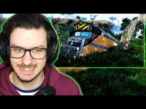 Daxellz Reacts to LetsGameItOut I Built a Railway System Literally Through a Mountain and Into Hell